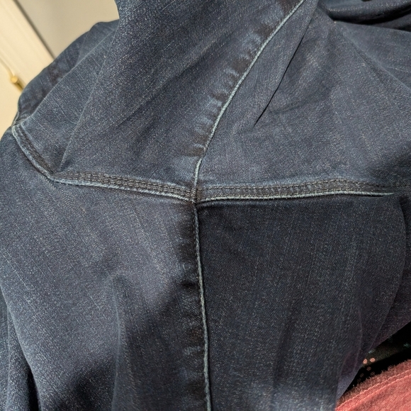 Torrid Dark Wash Bombshell Flare High-Rise Jean in Size 24 S (Short) - Picture 15 of 15